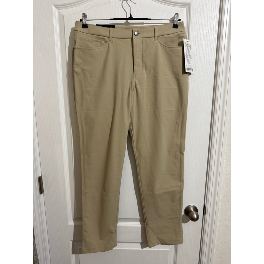 Men's Lululemon ABC Classic-Fit Chinos Waist 33 Beige